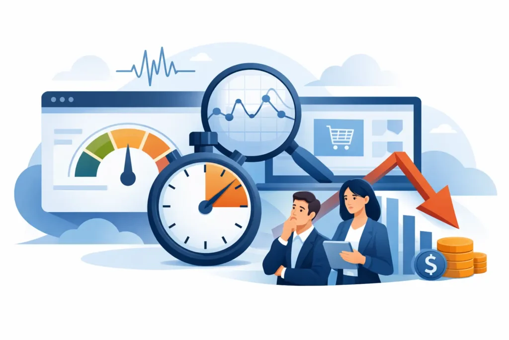 How to Track Website Response Time Before Sales Drop