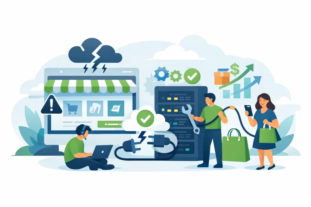 A Shopify Outage Recovery Example That Saves Sales A Shopify Outage Recovery Example That Saves Sales