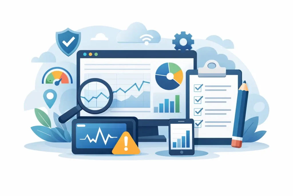 Website Monitoring Software Review Checklist Website Monitoring Software Review Checklist